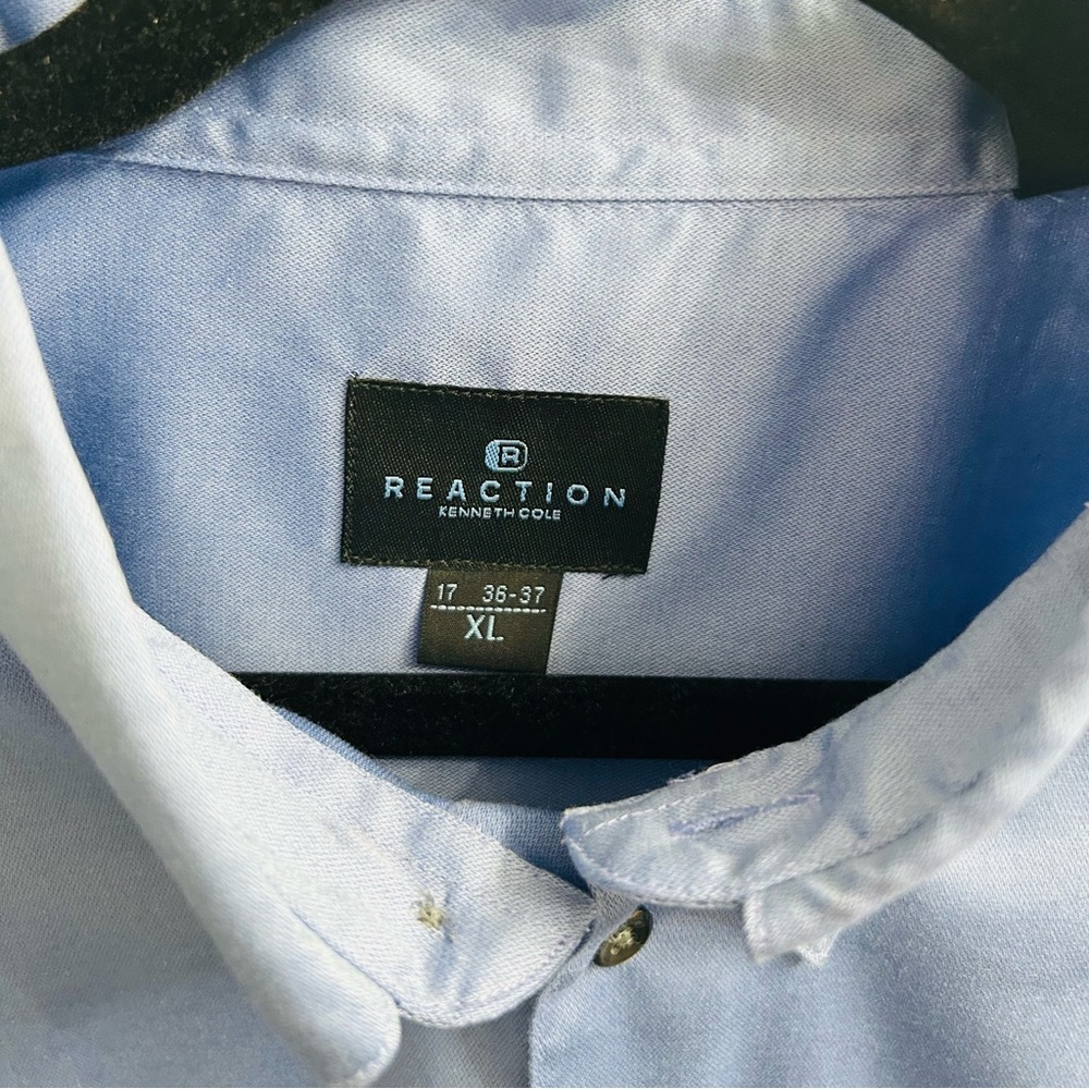 Reaction Kenneth Cole Men’s XL Button-Down Dress Shirt NWT - Picture 3 of 6